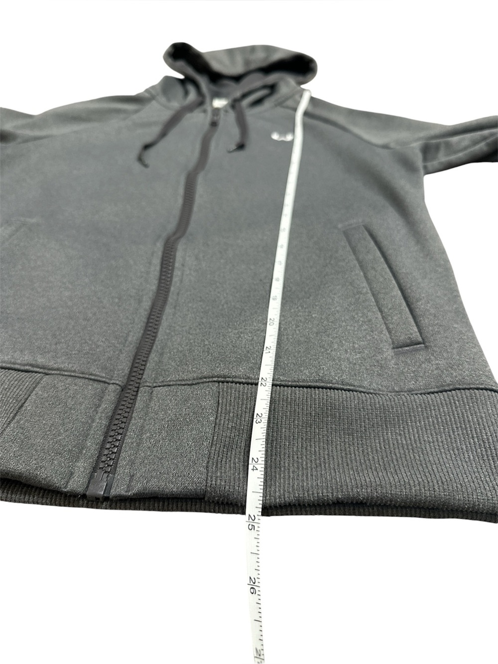 Under Armour Storm Fleece Full Zip Hoodie Heather Gray Medium M - Picture 7 of 8